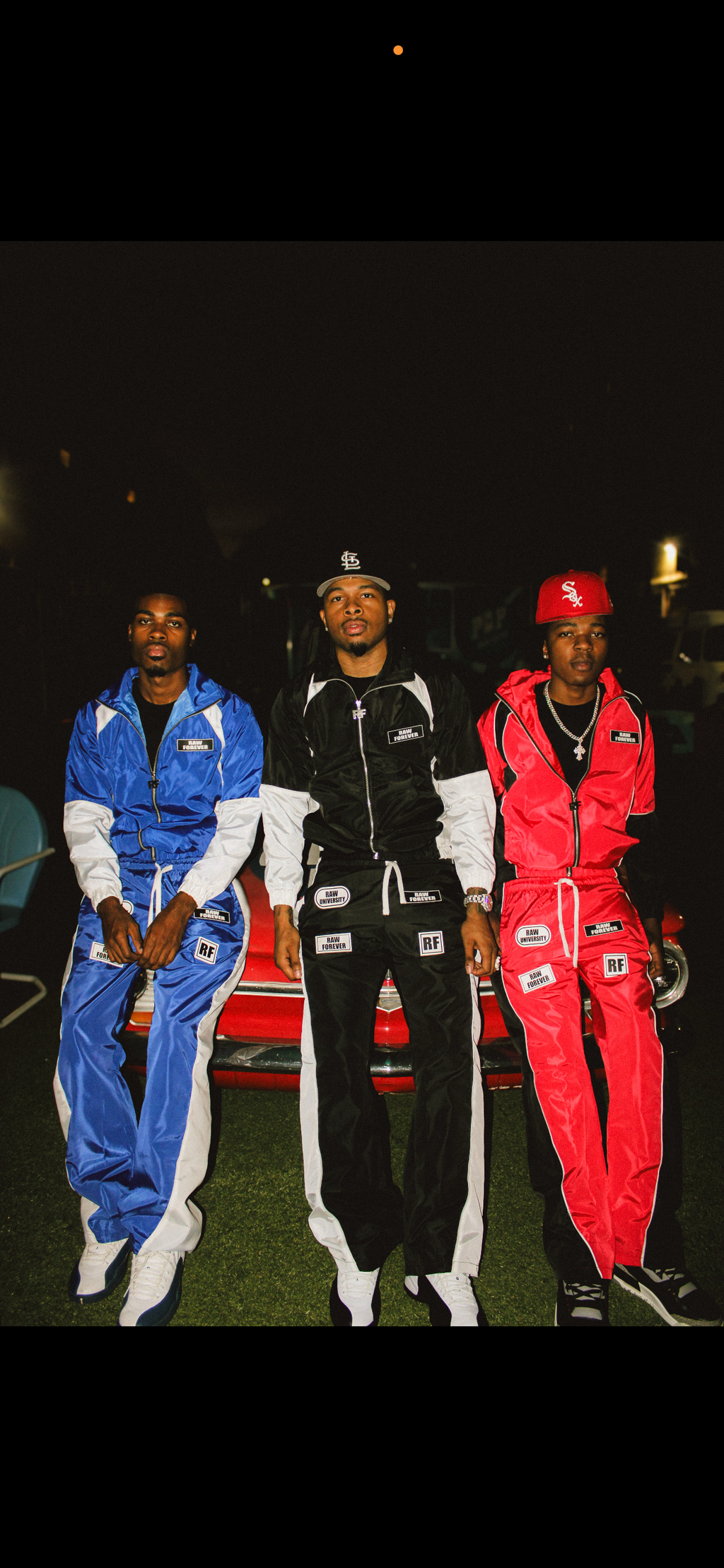 Raw University Windbreaker Set 3pc